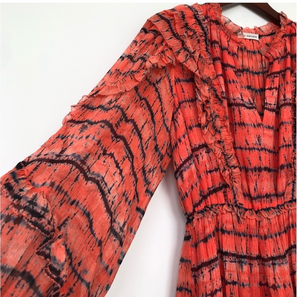 Ulla Johnson Aberdeen Silk Mini Dress Size 6 EUC - Picture 7 of 11